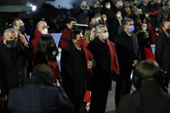 Bicentenario del paso a la inmortalidad de Martín Miguel de Güemes. Actos centrales de conmemoración encabezados por el gobernador Gustavo Sáenz y el presidente argentino Alberto Fernández.