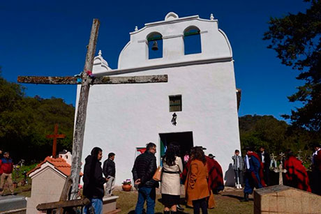 Capilla de San Martín de Guaguayacos de Chamical, en la actualidad