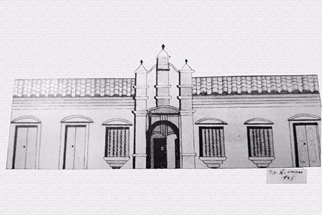 Casa de Güemes, Fachada Original