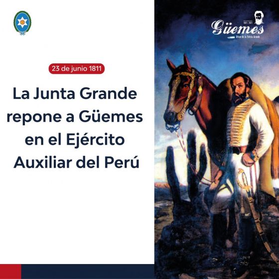 Efemérides de Güemes 23 de Junio