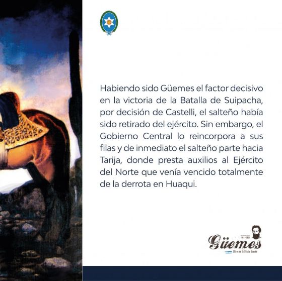 Efemérides de Güemes 23 de Junio