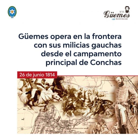 Efemérides de Güemes 26 de Junio