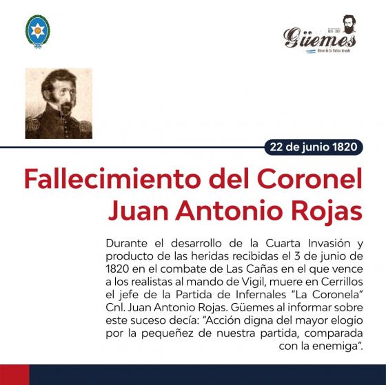 Efemérides de Güemes 22 de Junio