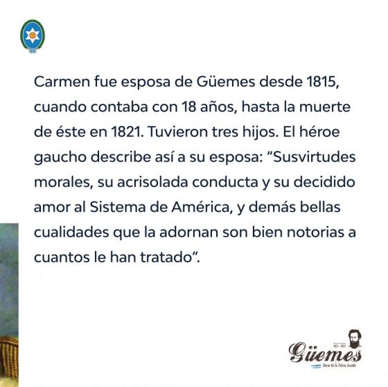 Efemérides de Güemes 10 de Julio