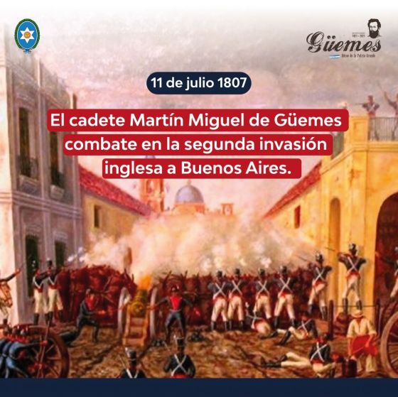 Efemérides de Güemes 11 de Julio